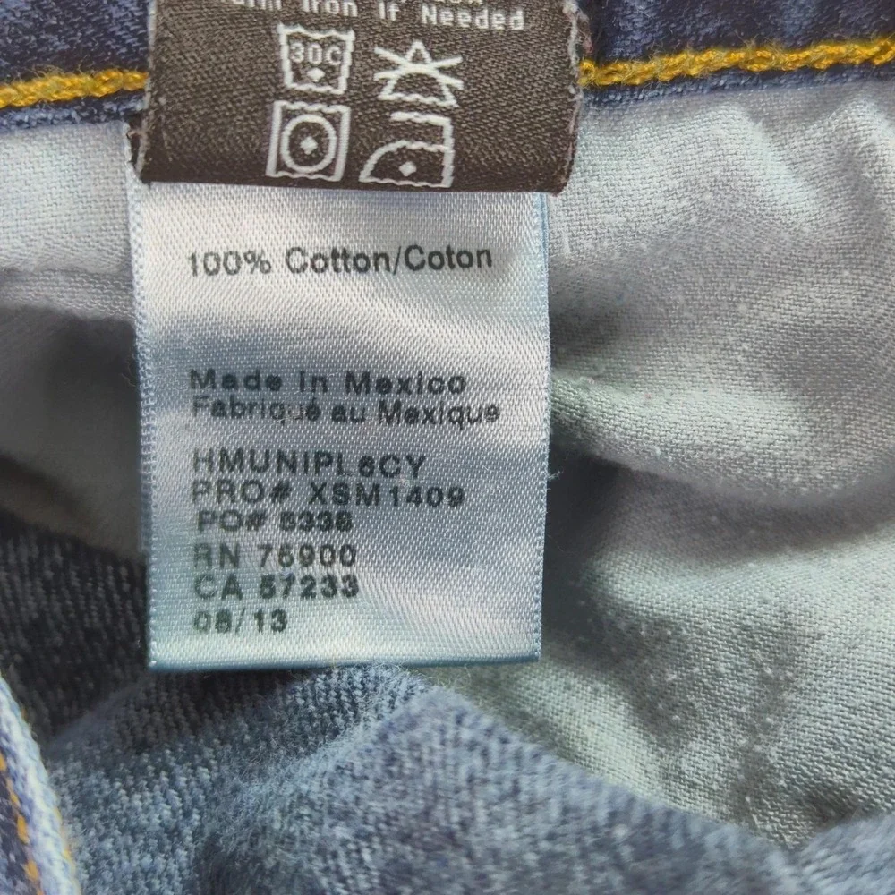 Big Star 1974 Union Jeans Mens 36x32 Blue Regular Straight Distressed‎ Denim